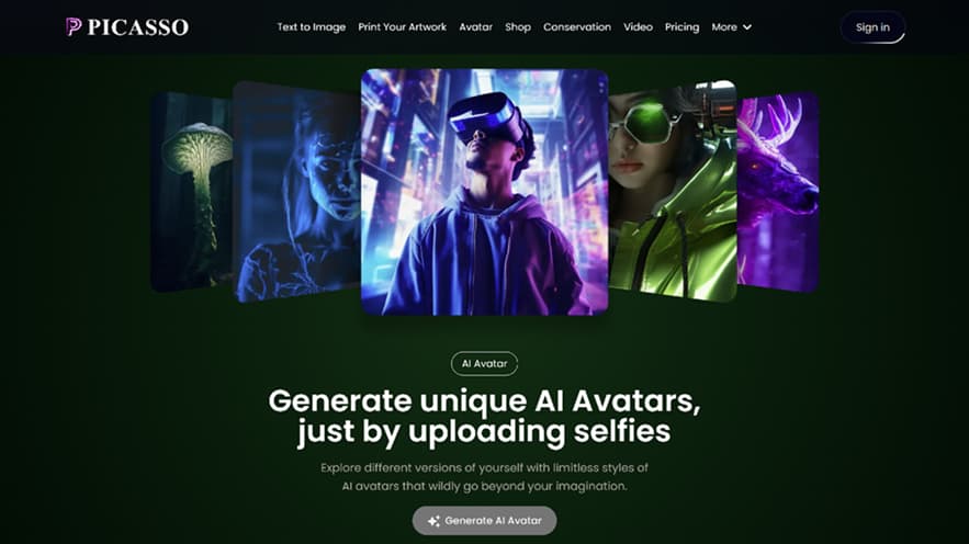 Picasso AI - Image Generation